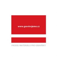 dvouvrstv materil pro gravrovn erven-bl LMX60208120