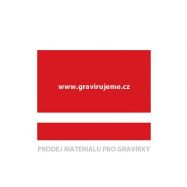 dvouvrstv materil pro gravrovn erven-bl LMX60208120