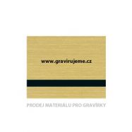 dvouvrstv materil pro laserov gravrovn LMX754 zlat matn-ern, rozmr 1200x600mm, sla 1,6mm - www.gravirujeme.cz - KRAFT Servis s.r.o..