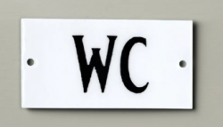 laserov� hlin�k b�lo-�ern� 300x600x0,5mm