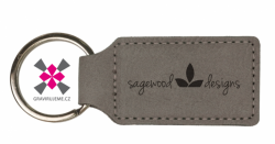 p��v�sek na kl��e k��e �ed�-�ern�, 70x32mm 10ks 14