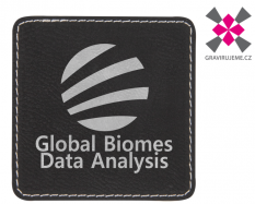 n�ivka z PU k��e s termolepidlem 75x75mm, �ern� 25ks 5