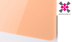 plexisklo pro laserov� grav�rov�n�, barva broskvov�, 1001449