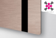 dvouvrstv� laserov� f�lie proveden� kart��ovan� bronz-�ern� - www.gravirujeme.cz