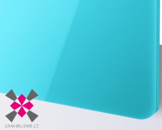 plexisklo pro laserov� grav�rov�n�, barva karibsk� mo�e 