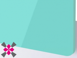 plexisklo pro laserov� grav�rov�n�,  pastelov� tyrkysov�