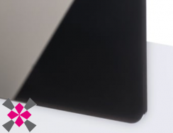 plexisklo Troglass Reverse leskl� �ern�, 5mm, k�d 2063