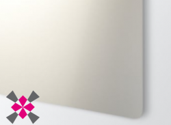 eloxovan� hlin�k leskl� st��brn� Alumamark 610x508x0,5mm