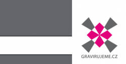 dvouvrstv� materi�l pro mechanick� grav�rov�n� �ed�-b�l� XS