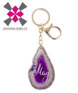 p��v�sek na kl��e le�t�n� ach�t purpur, 4-7cm, 10ks 