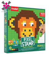 kreativn� sada raz�tek Pixel Stamp Animals zv���tka